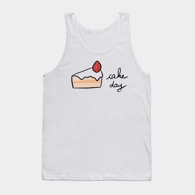 Cake Day / Cute Coffee Dates Tank Top by nathalieaynie